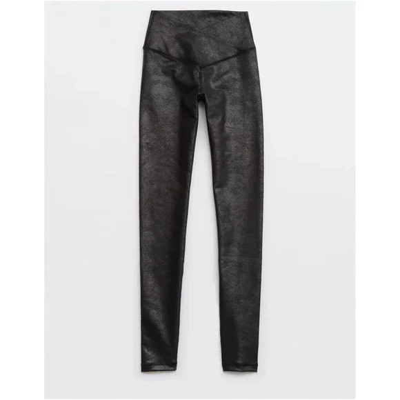 OFFLINE By Aerie Hugger Crackle black Crossover Legging women's medium - Picture 8 of 12